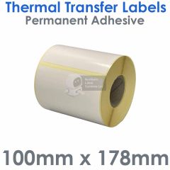 Thermal transfer labels 100mm x 178mm