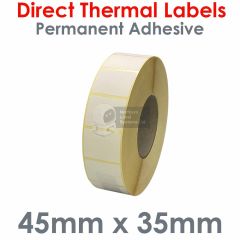 45mm x 35mm Direct Thermal Labels