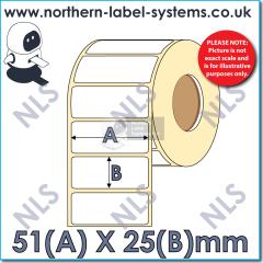 Zebra 3007201 Thermal Transfer Labels