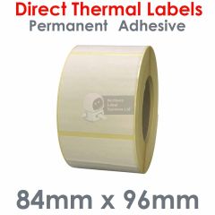 84mm x 96mm Direct Thermal Labels
